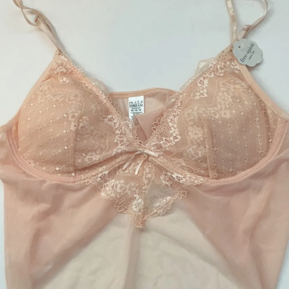 Rene Rofe Lace Cami Set - Picture 3 of 16